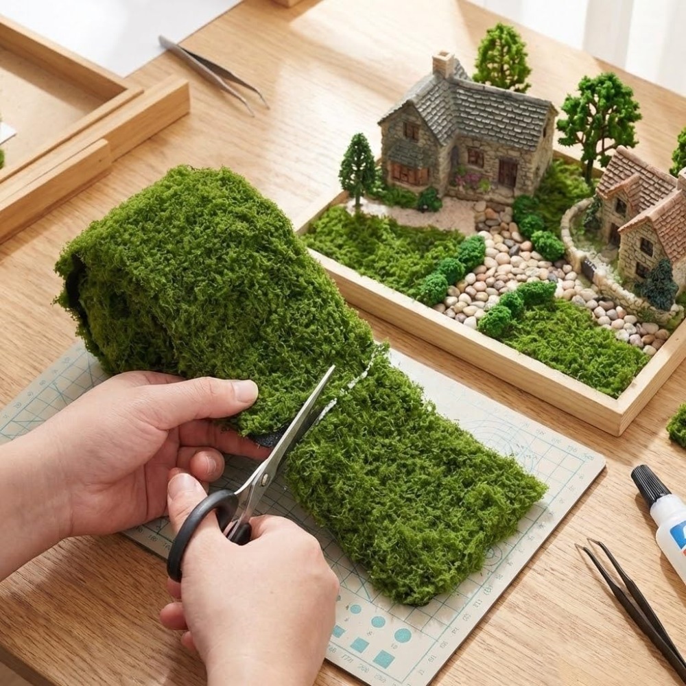 Fake Moss Mat,Artificial Moss  - Terrarium Moss Art ulasan dan harga
