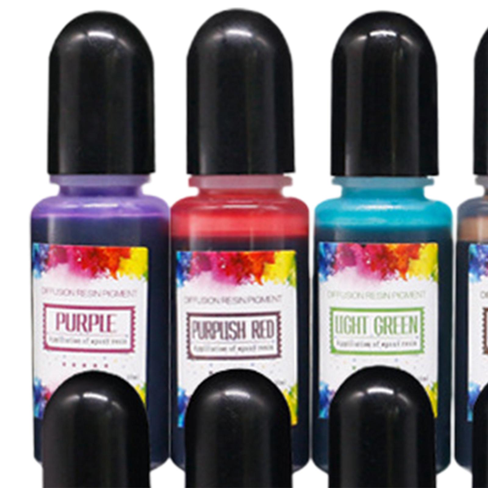 24Pcs Alcohol Inks Epoxy Resin - Resin Dye Alcohol ulasan dan harga