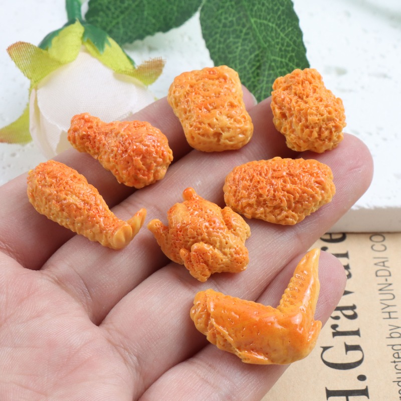Simulated Fried Chicken Drumst - Crafting Resin ulasan dan harga