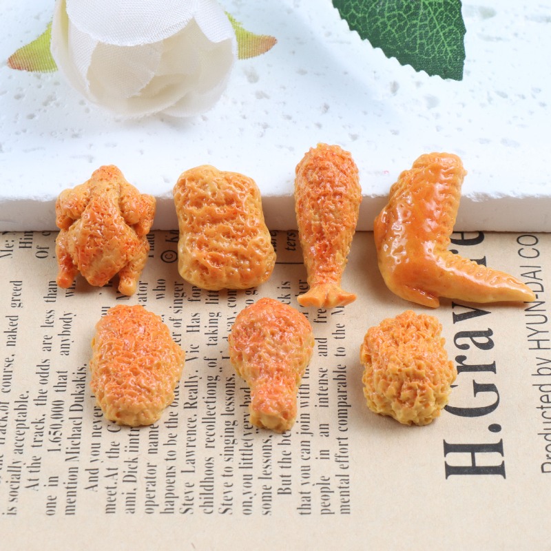 Simulated Fried Chicken Drumst - Crafting Resin ulasan dan harga