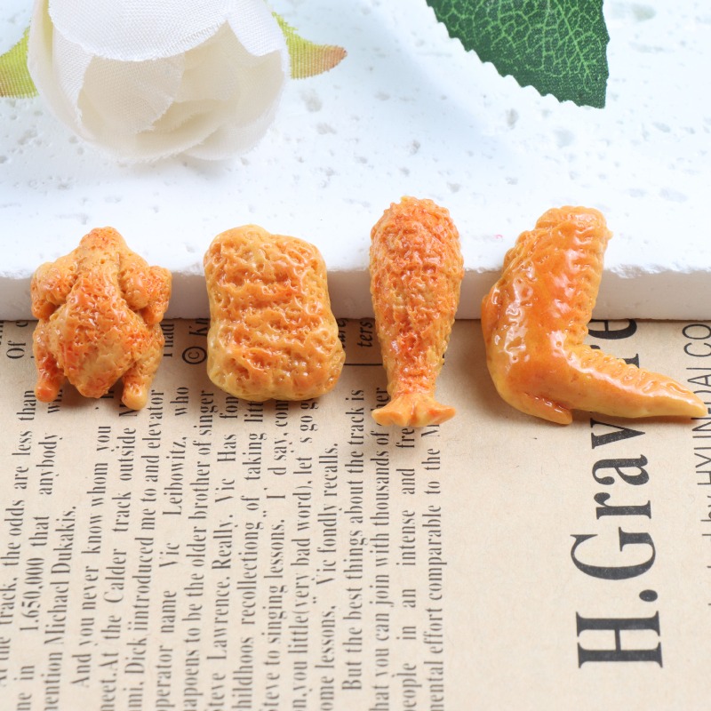 Simulated Fried Chicken Drumst - Crafting Resin ulasan dan harga