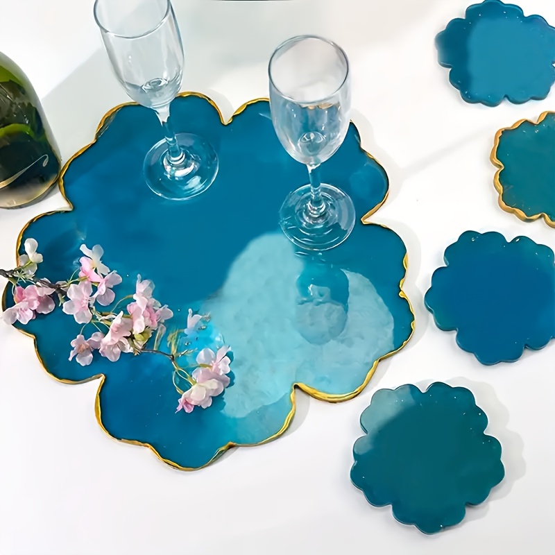 5pcs Mirror Large Flower Small - Silicone Mold Tray ulasan dan harga