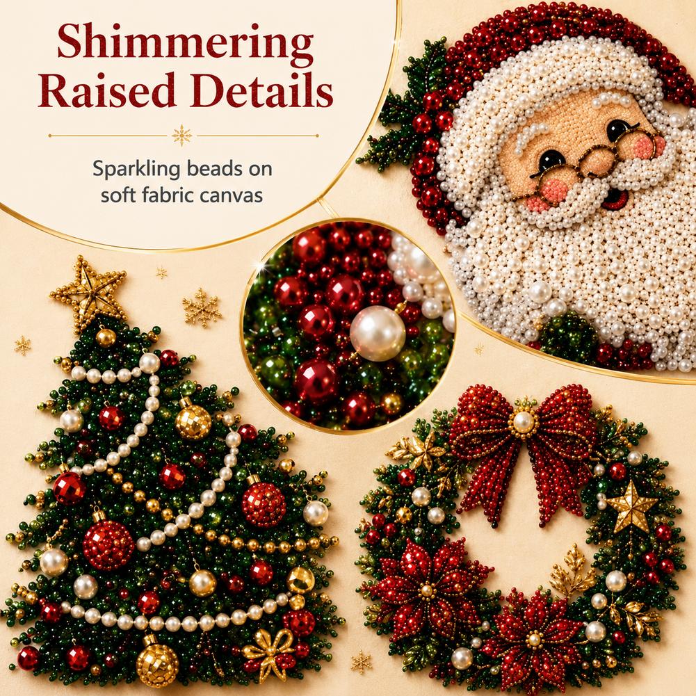 Christmas Santa Claus Pearl Ar - Resin Craft Kit ulasan dan harga
