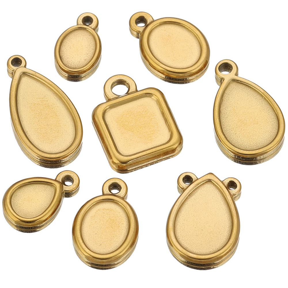5pcs Stainless Steel Square Dr - Resin Craft Supplies ulasan dan harga