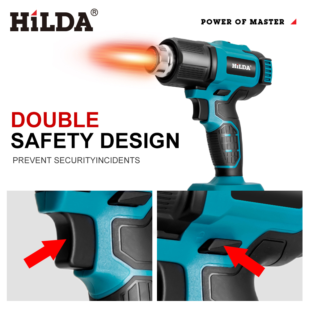 HILDA Handheld Hot Air Gun Adj - Heat Gun Small ulasan dan harga