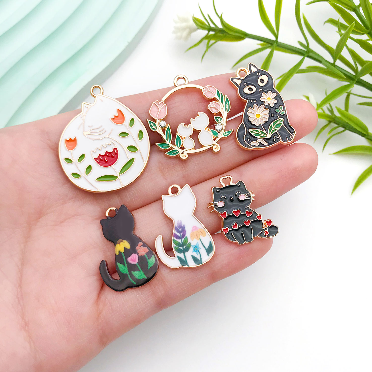 5/10pcs Resin Popular Cat Char - Resin Craft Kit ulasan dan harga