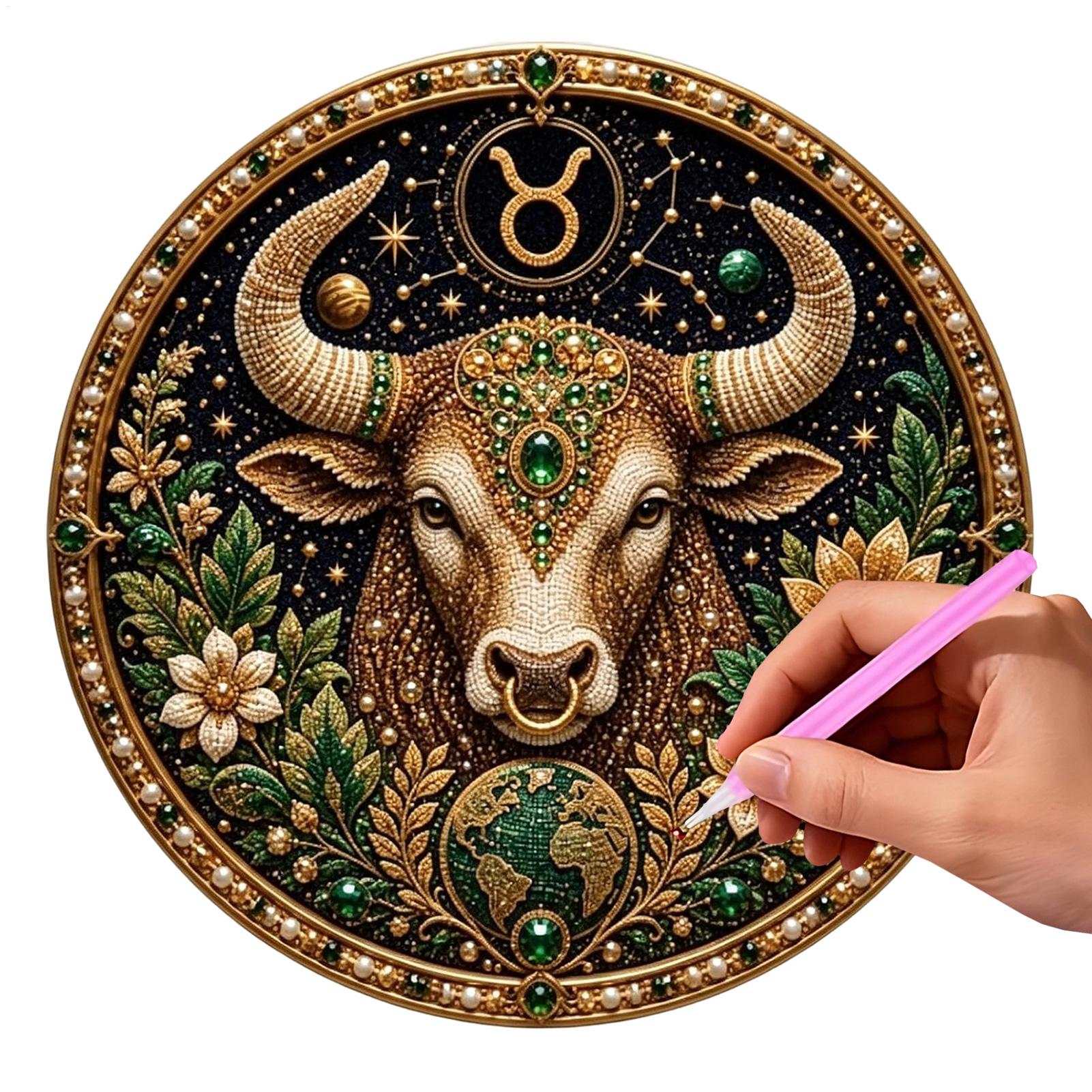 12 Zodiacs Signs Pearl Art Kit - Resin Craft Kit ulasan dan harga