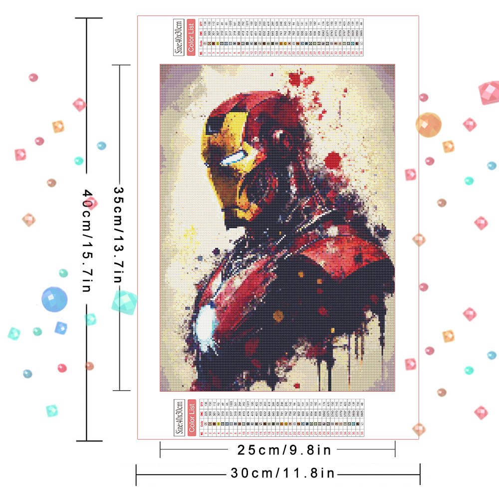Marvel DIY Diamond Painting Se - Resin Craft Kit ulasan dan harga