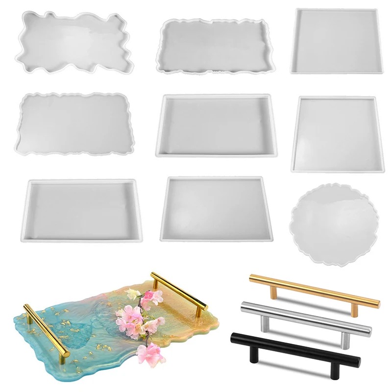 Tray Epoxy Resin Silicone Mold - Silicone Mold Tray ulasan dan harga